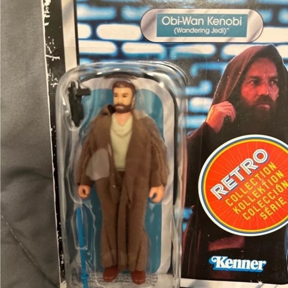Star Wars Obi-Wan Kenobi Kenner Retro Collection OBI-WAN KENOBI WANDERING JEDI - Picture 3 of 6
